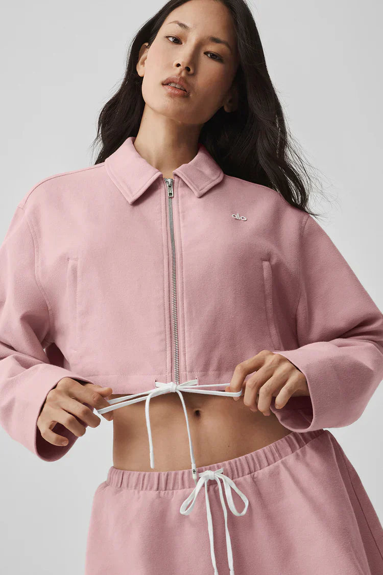 Veste courte à fermeture éclair intégrale préférée des fans