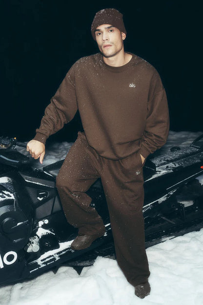 ALO Pantalon De Survêtement Coupe Droite Accolade